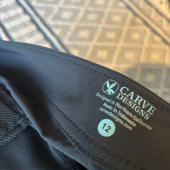 Carve Designs Boardshort Noosa 2.0 Beach Pool Resort Vacay Athletic Size 12 NWT - Picture 12 of 16